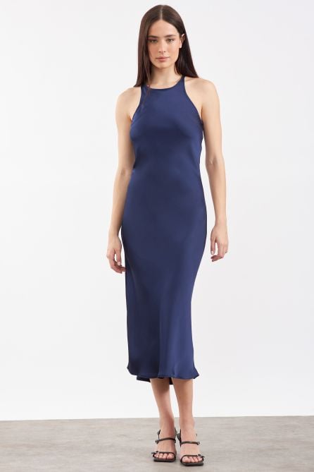 שמלת ג'ולין-כחול נייבי-S / 36